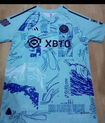 Futbolka, Adidas, M, rəng - Mavi