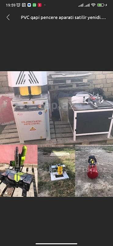 Plastik pəncərə avadanlıqı. təzə