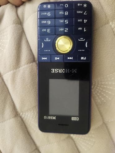 M-Horse MB810 düyməli mobil telefon - Rəng: tünd mavi - Böyük, rahat — 1