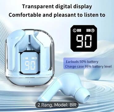 type c qulaqlıq: Новый Беспроводные (Bluetooth) Наушники, цвет - Белый — 6