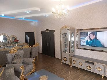 Klassik-lüks üslubda tam komplekt qonaq otağı mebeli - Rəng və üslub — 8