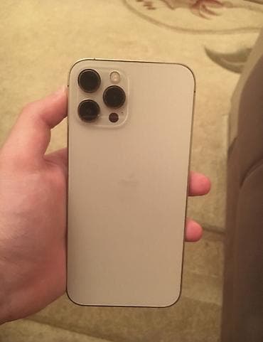 iphona x: IPhone 12 Pro Max, 128 GB, Barmaq izi, Simsiz şarj, Face ID — 1