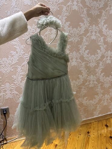 детские вещи испания: Детское платье, Праздничное, 6 - 7 лет, Panda kids — 2