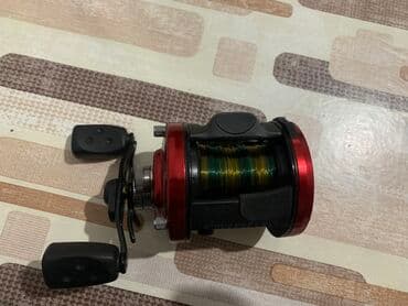 jmıx nədir: Abu Garcia Ambassadeur 6600SX multiplier reels red black. 5.3:1 gear — 11