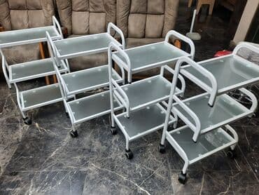 kombi panel radiatorlar: Daşıyıcı pufik Təkərli daşıyıcı Estetik Daşıyıcı Kosmetoloji katalka — 1