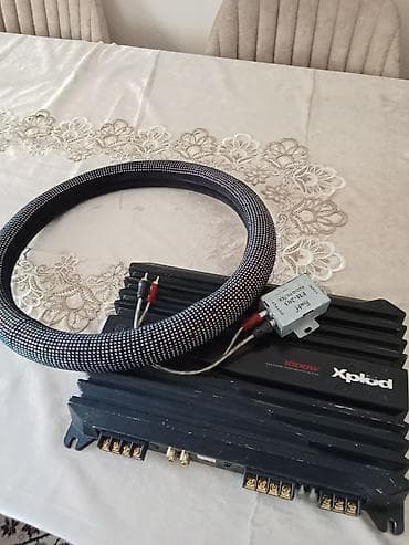 Audio: Sony Xplod avtomobil gücləndiricisi + aksesuarlar - Model: Sony Xplod — 3