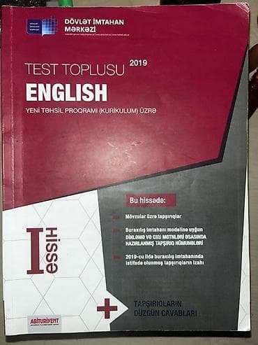 Məhsul: DİM “Test Toplusu – English” (Yeni təhsil proqramı – kurikulum