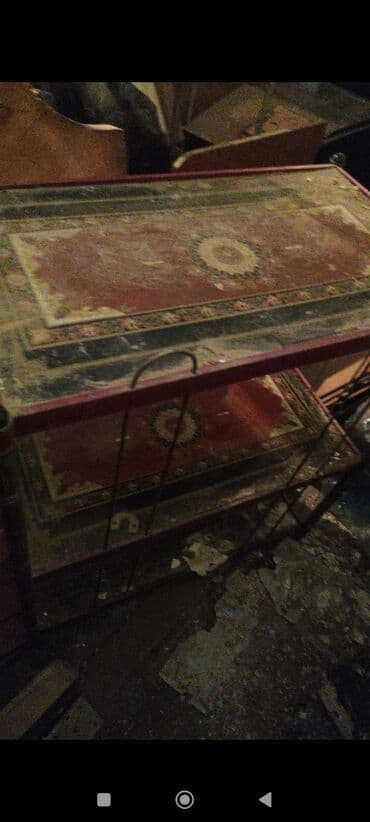 calışma masası: Balkon masası, İşlənmiş, Açılan, Şüşə, Dördbucaq masa — 16