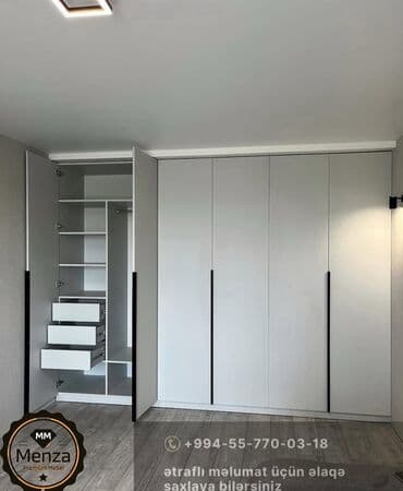 qapi: Yeni, Açılan, 6 qapı Düz dolab, Qarderob, paltar dolabı, Rusiya — 2