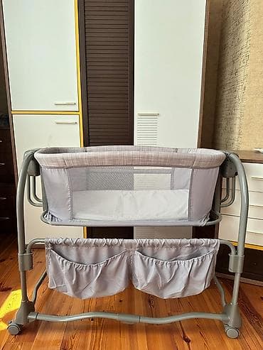 Oğlan və qız üçün, İşlənmiş, Yumru, Beşik, Dəstsiz, Matras ilə, Yellənmə mexanizmi ilə — 1