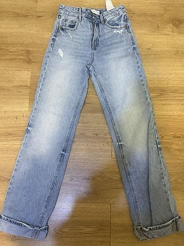 Cinslər, Stradivarius, XS, rəng - Mavi