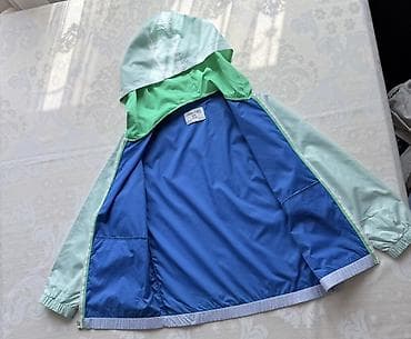 kiton kurtka: Sovereign Code “Konrad” kapüşonlu yüngül küləkkeş - Rəng: Blue/Green — 3