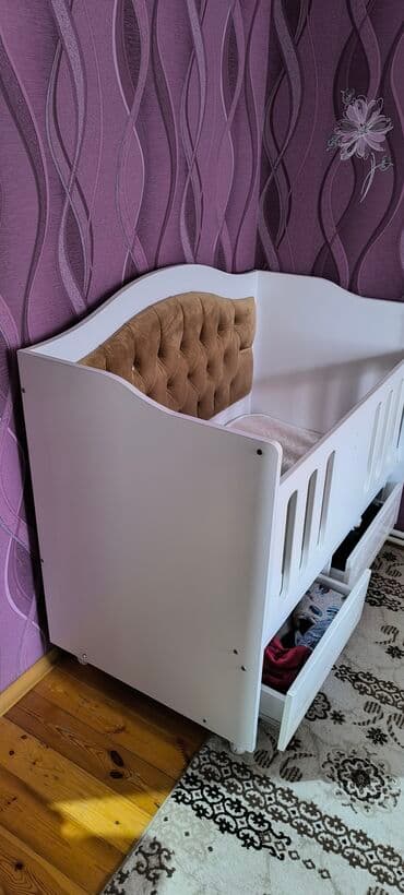 darvaza 2 ci əl: Oğlan və qız üçün, İşlənmiş, Beşik, Matras ilə, Yellənmə mexanizm ilə — 4