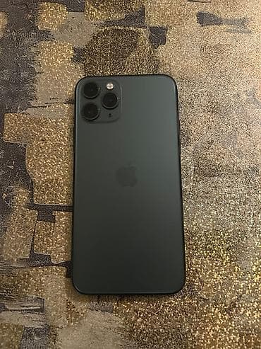 IPhone 11 Pro, 64 GB, Matte Midnight Green, Face ID