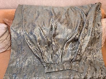 Pərdə dəsti – qalın əsas pərdə və tül - Üslub: Zərif, dekorativ