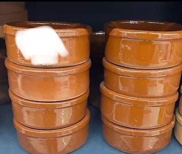 Məhsul: Gil qablar dəsti Təsvir: - Təbii gildən hazırlanmış, şirəli