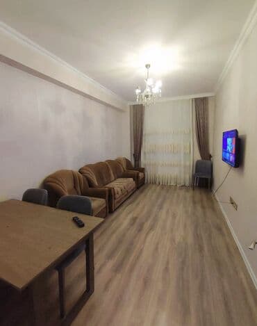 Долгосрочная аренда квартир: Əhmədli metro usdunde Yeni Tikilide 17 mertebenin 6 ci mertebesinde — 2