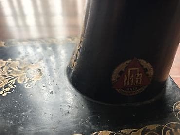 gitara satisi: Məhsul: Mexaniki tikiş maşını (sovet istehsalı, metal gövdə) Təsvir — 5