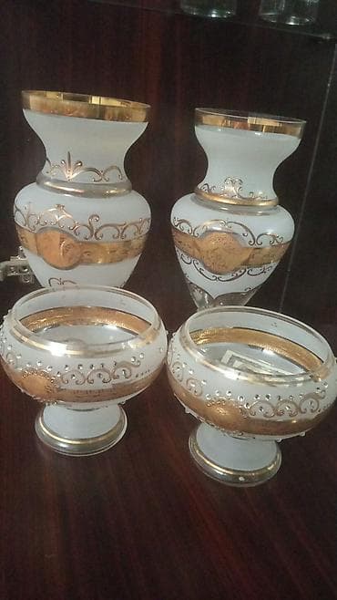 Ev və bağ: Bagema qab.2 guldan 2 kanfet qabi.100 AZN — 3