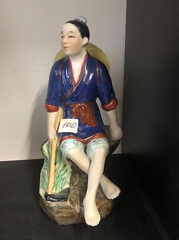 Винтажная фигура китайского крестьянина lalafo.az -da Винтажная фигура китайского крестьянина