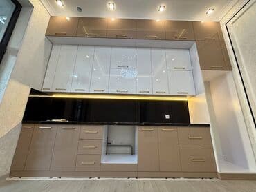 прихожая мебель: Sifarişlə mətbəx dəsti, Özü çəkən petlələr, MDF, Kredit yoxdur, Pulsuz çatdırılma — 2