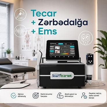 Fizioterapiya. Smart tecar 3 in 1. Tekar + zərbədalğa + ems — 1