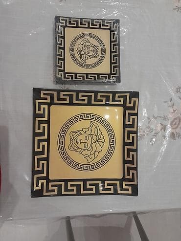 Qab-qacaq və mətbəx ləvazimatları: Tezedir istifade olunmayıb.6 kiçik,bir böyük şirniyyat — 1