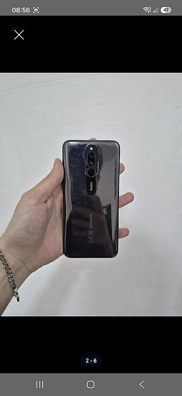 poco f7 second hand: Redmi 8, 64 GB, rəng - Qara, Barmaq izi — 2