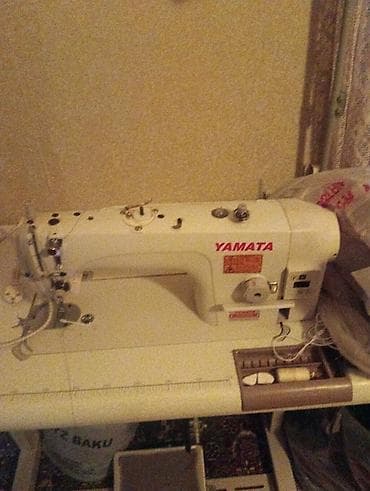 Yamata sənaye tikiş maşını - Geniş iş sahəli, möhkəm metal korpuslu