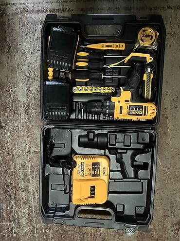 Ручные механические инструменты: Набор с дрелью, Дрель-шуруповерт — 1