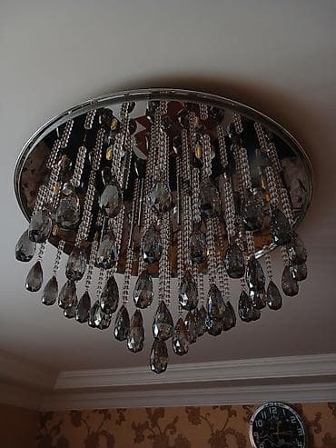 led işığlar: Çılçıraq, 10 və daha çox lampa, Metal — 2