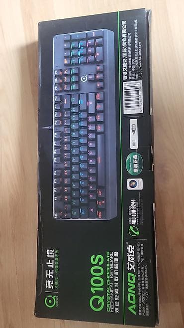 AONQ Q100S mexaniki klaviatura - Model: Q100S (Crystal Chocolate