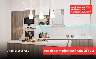 metbex mebelleri: Mətbəx mebeli | kredi̇tlə mətbəx mebellərini indi kreditlə əldə, edə — 15