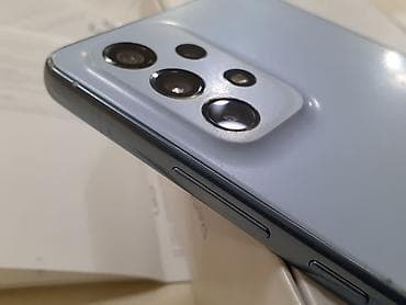 kredit samsung a50: Samsung Galaxy A53 5G, 128 GB, rəng - Mavi, Zəmanət, Düyməli, Sensor — 5