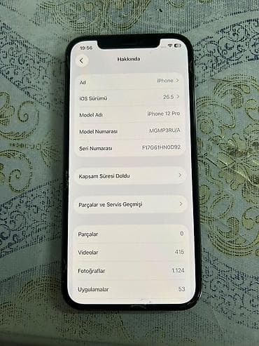 iphone 11 500: IPhone 12 Pro, 256 GB, Graphite, Simsiz şarj, Face ID — 6