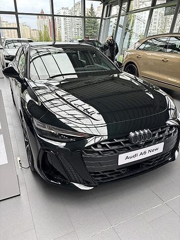 Audi A6 New – premium biznes sedan - Korpusu qara rəngdə, geniş
