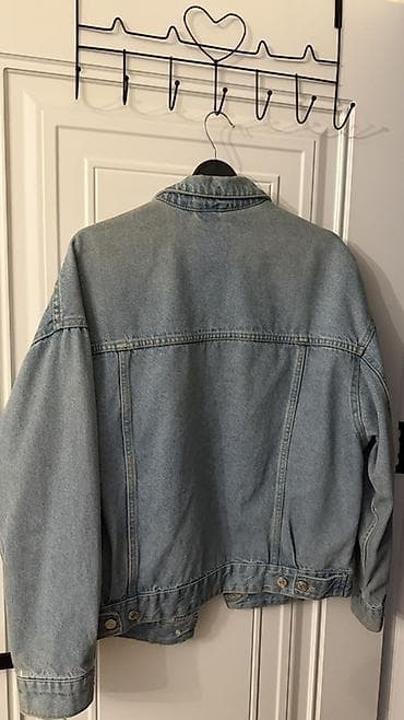 cins: Bershka qadın denim cins gödəkcə. Ölçü - M — 3