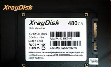 16 gb ram: Daxili SSD disk 480 GB, 2.5", Yeni — 2