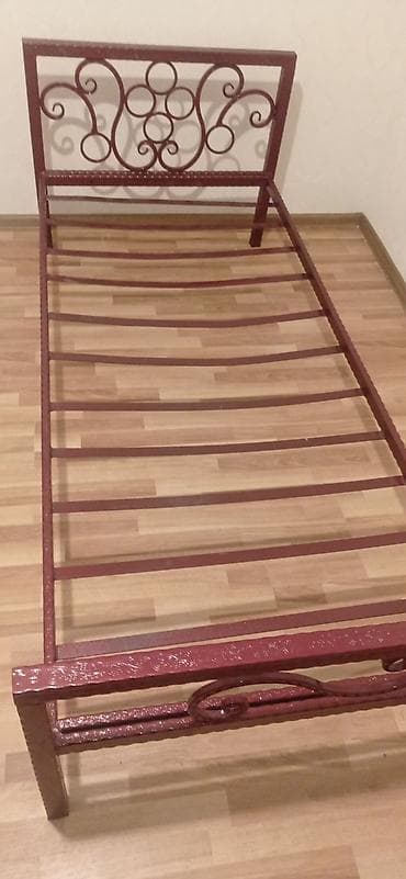 dəmir dirək: Təknəfərlik çarpayı, Bazasız, Matrassız, Siyirməsiz — 5