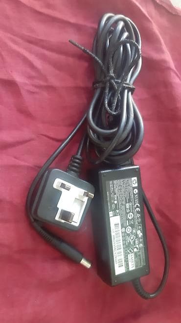 notebook hp: HP orijinal noutbuk adapteri və elektrik kabeli - Brend: HP - Model — 1