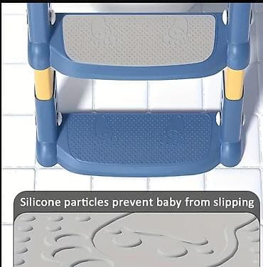 Унитазы для маломобильных людей: Uşaqlar üçün nərdivanlı tualet oturacağı Ünvan Q Qarayev metrosu — 9