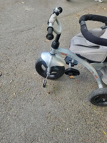 Uşaq üçtəkərli velosiped – valideyn idarəetmə tutacağı ilə 350 AZN — 5