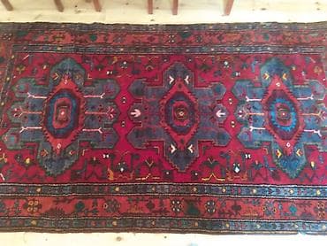 Əl toxuması oriental xalça - Ölçü: təxmini 2,0 x 1,1 m (foto üzrə