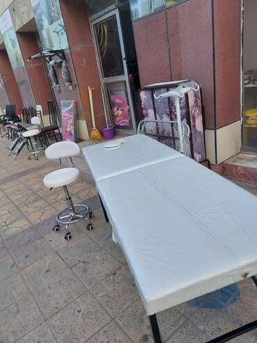 кушетка для массажа складная бу: Новый, Масажная кушетка, Складной, цвет - Белый — 7