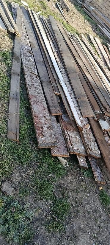 alcipan pastavka: Taxta materialı – müxtəlif ölçülü taxta lövhələr və şalbanlar - — 2