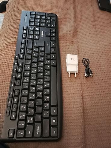 bluetooth klaviatura: Satılır: Simsiz kompüter klaviaturası (full size) Yaxşı — 3