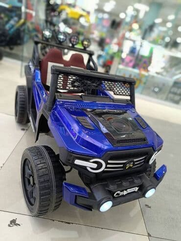 maşınlar uşaq üçün: Tam ötürücülü uşaq elektrik avtomobili SUV 999 Hündür, həcmli və — 2