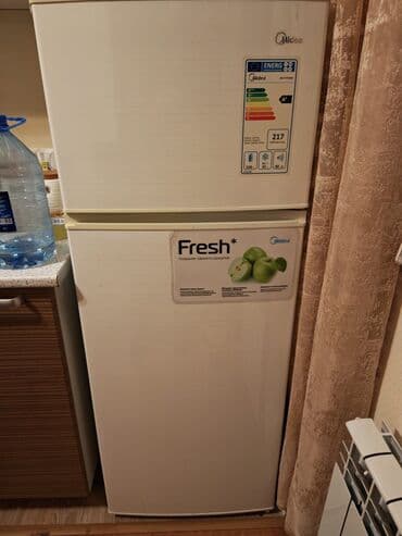 samavar satilir: 2 qapılı Midea Soyuducu Satılır, rəng - Ağ — 2