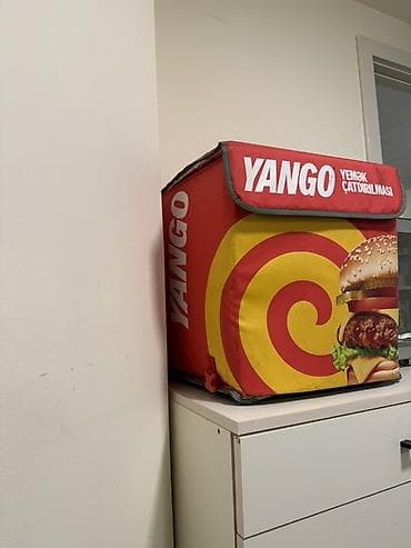 YANGO yemək çatdırılması üçün termo çanta - İstilik və soyuqluğu — 2