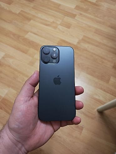 iphone 11 satis: IPhone 16 Pro Max, 256 GB, Qara, Face ID — 1